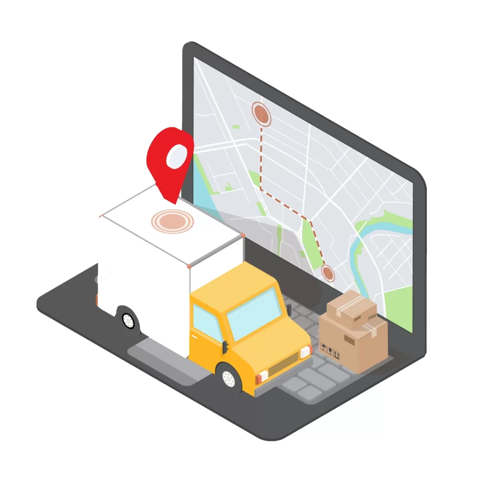 Logistics management ilustrations